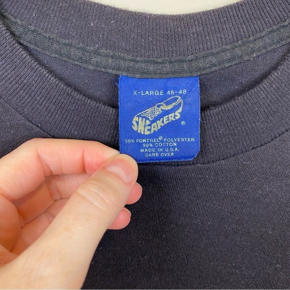 Sneakers Vintage Single Stitch Tee Shirt Tattletale Lounge Atlanta XL (46-48) - Picture 11 of 13